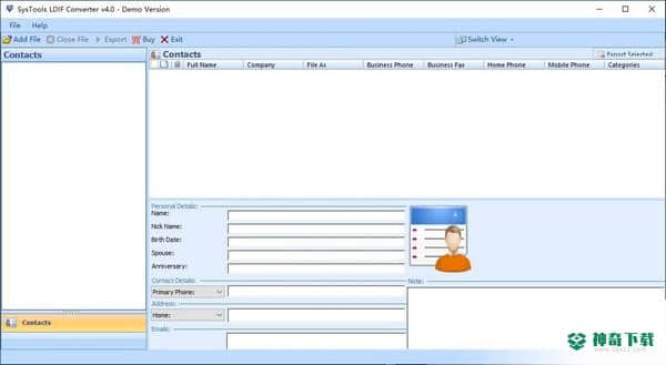 SysTools LDIF Converter
