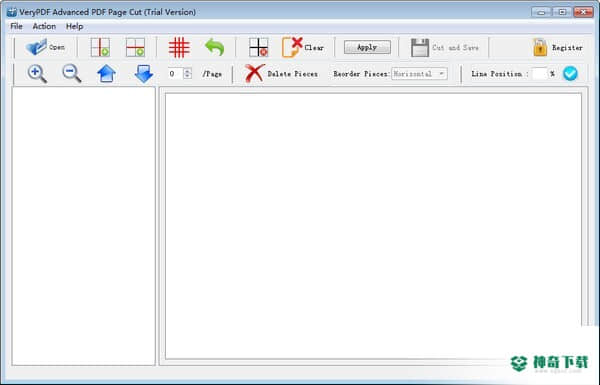 VeryPDF Advanced PDF Page Cut
