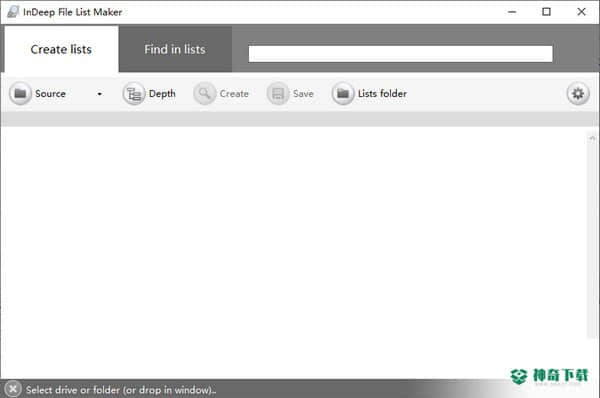 InDeep File List Maker