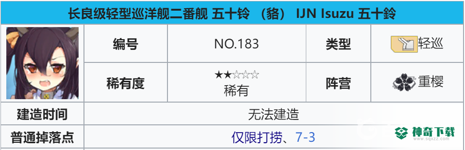 碧蓝航线五十铃在哪捞？_碧蓝航线教程攻略_神奇下载