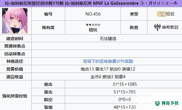 碧蓝航线拉加利索尼埃怎么获得？_碧蓝航线攻略_神奇下载