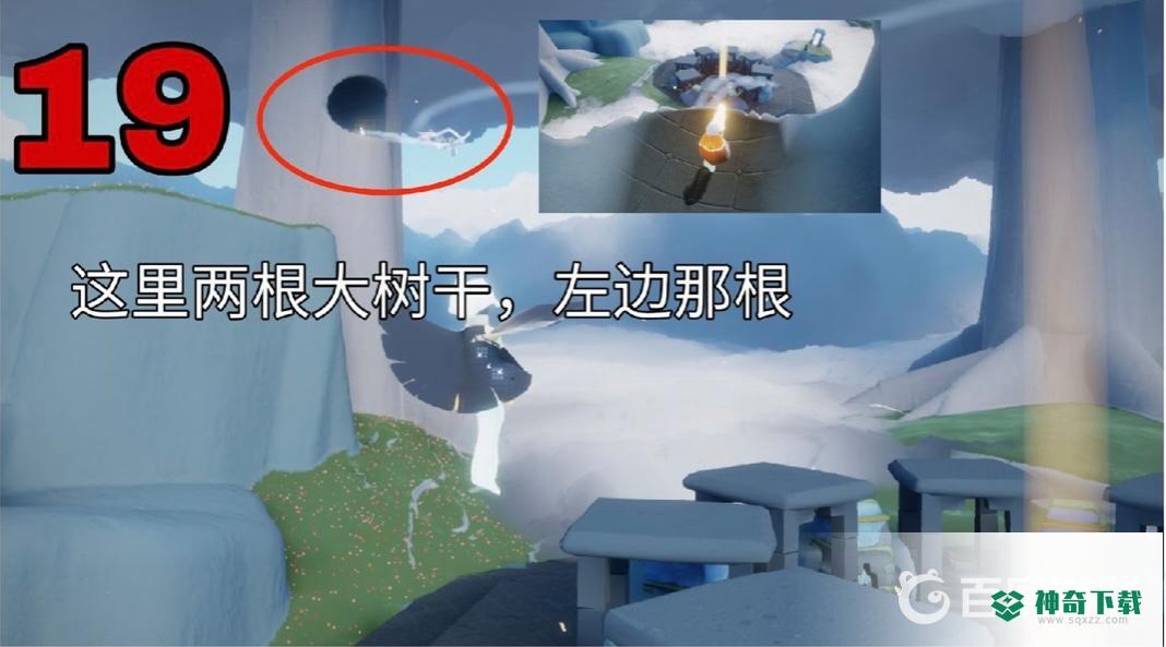 光遇云野21个小金人位置分布在哪？_光遇攻略_神奇下载