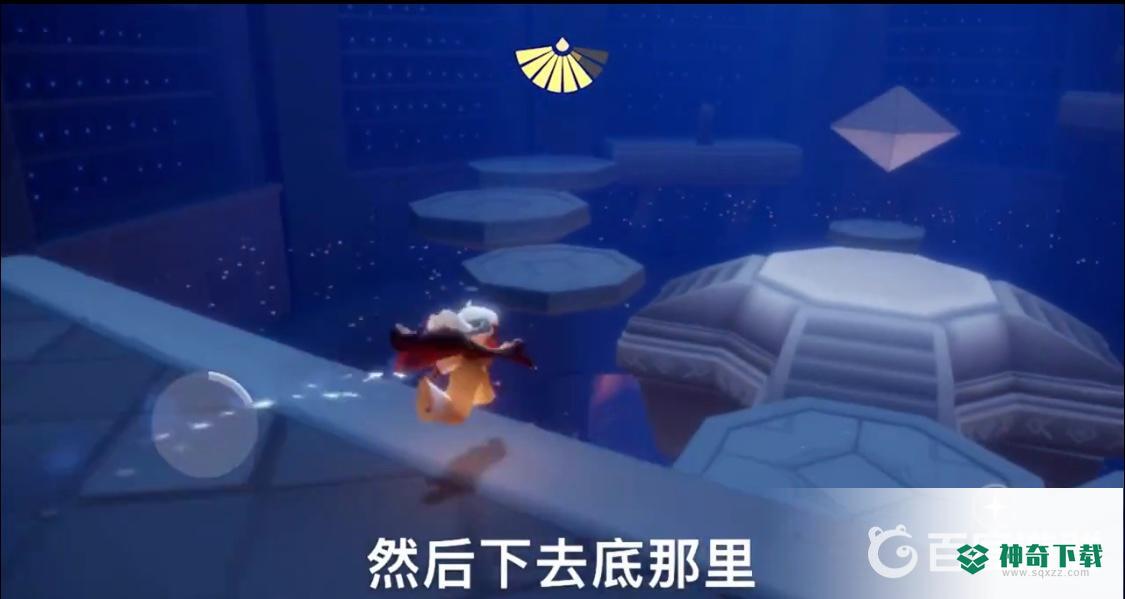 光遇禁阁二楼四人门怎么卡？_光遇玩法分享_神奇下载