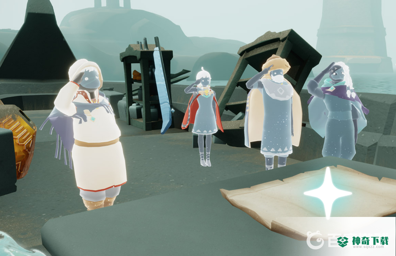 光遇潜海季先祖有几个？_光遇教程玩法_神奇下载
