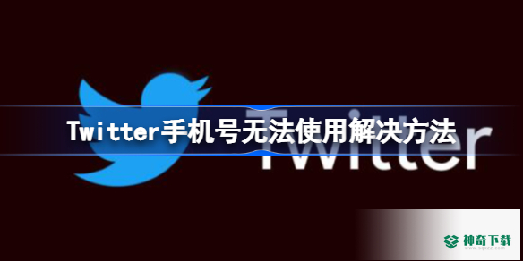 Twitter手机号无法使用解决方法_神奇下载站