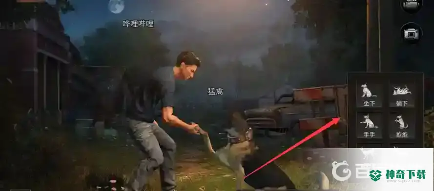 明日之后怎么和宠物狗互动？_明日之后攻略教程_神奇下载