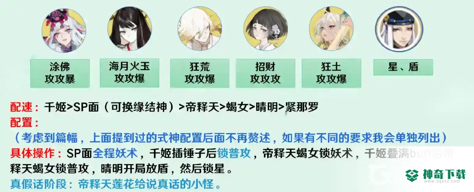阴阳师逢魔周一到周五阵容顺序是什么？_阴阳师攻略_神奇下载