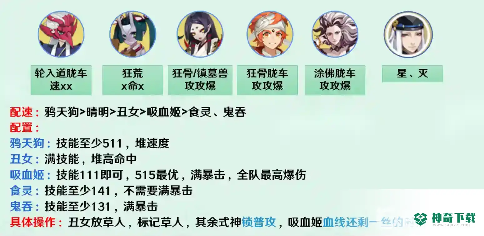 阴阳师逢魔周一到周五阵容顺序是什么？_阴阳师攻略_神奇下载
