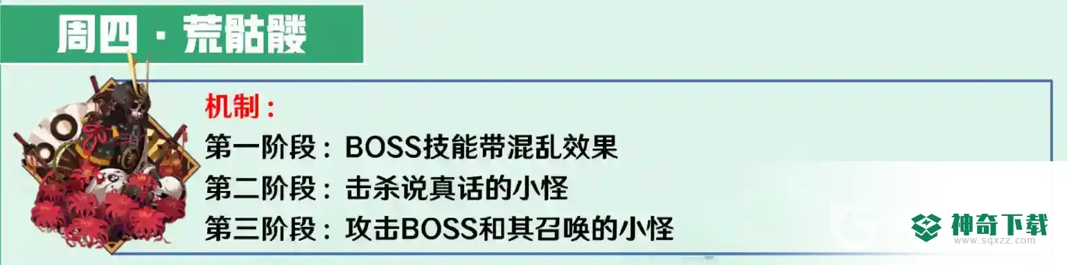 阴阳师逢魔周一到周五阵容顺序是什么？_阴阳师攻略_神奇下载