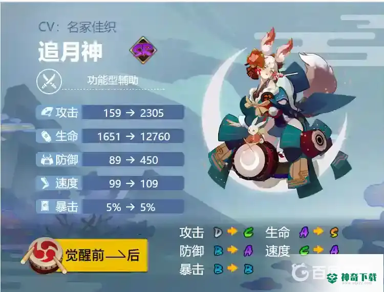追月神推荐带火灵还是招财？_阴阳师玩法分享_神奇下载