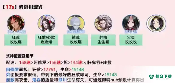 阴阳师阿修罗魂土最低配置怎么搭配？_阴阳师攻略分享_神奇下载