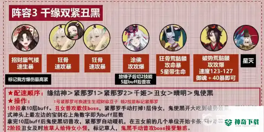 阴阳师2021鬼灵歌姬高分阵容怎么搭配？_阴阳师攻略教程_神奇下载