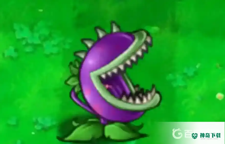 pvz手游大嘴花可以吃僵王博士吗？_植物大战僵尸玩法分享_神奇下载
