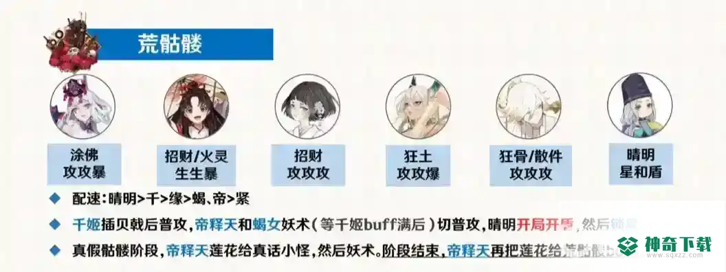 阴阳师蝎女紧那罗千姬逢魔阵容怎么搭配？_阴阳师攻略玩法_神奇下载