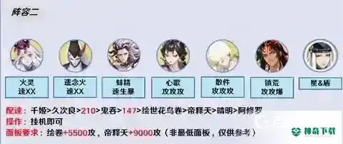 阴阳师真八岐大蛇怎么打阵容？_阴阳师攻略_神奇下载