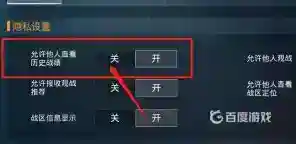和平精英怎么隐藏战绩？_和平精英教程攻略_神奇下载