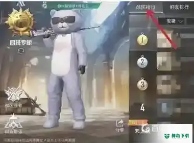 和平精英战区榜在哪？_和平精英攻略分享_神奇下载