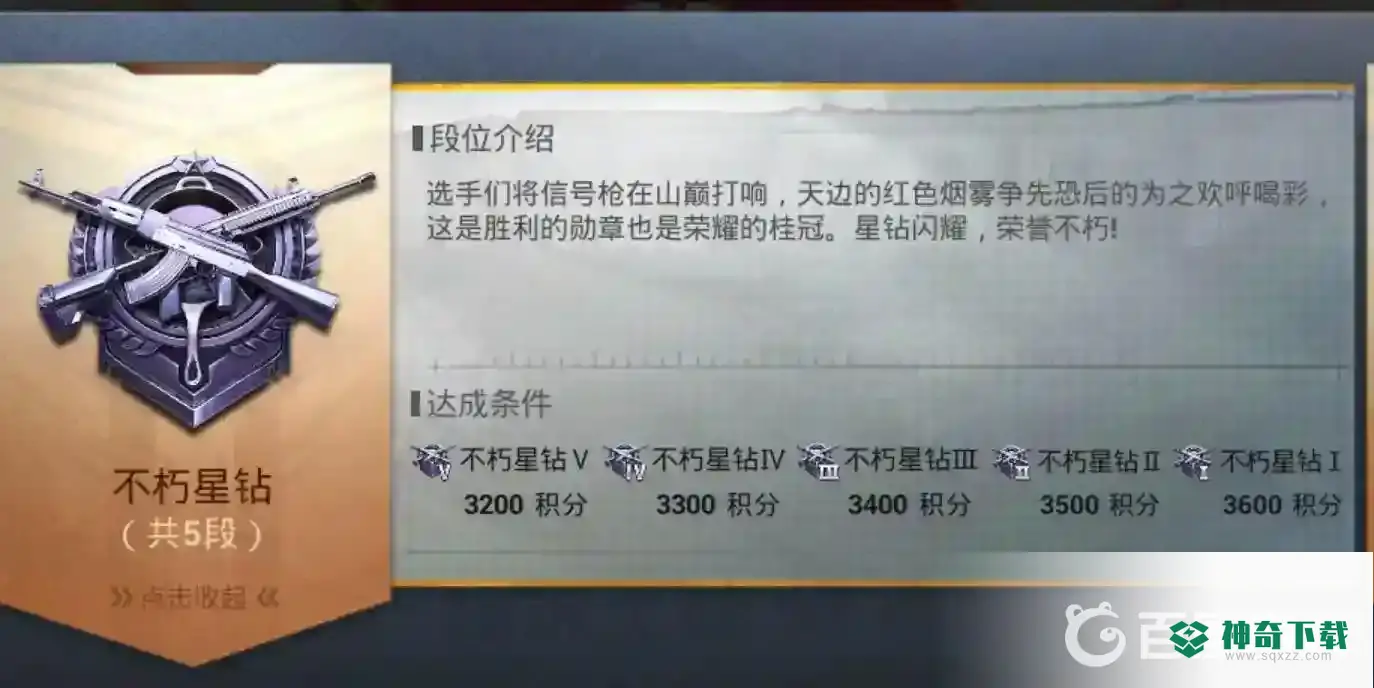 吃鸡段位有哪些等级？_和平精英玩法分享_神奇下载