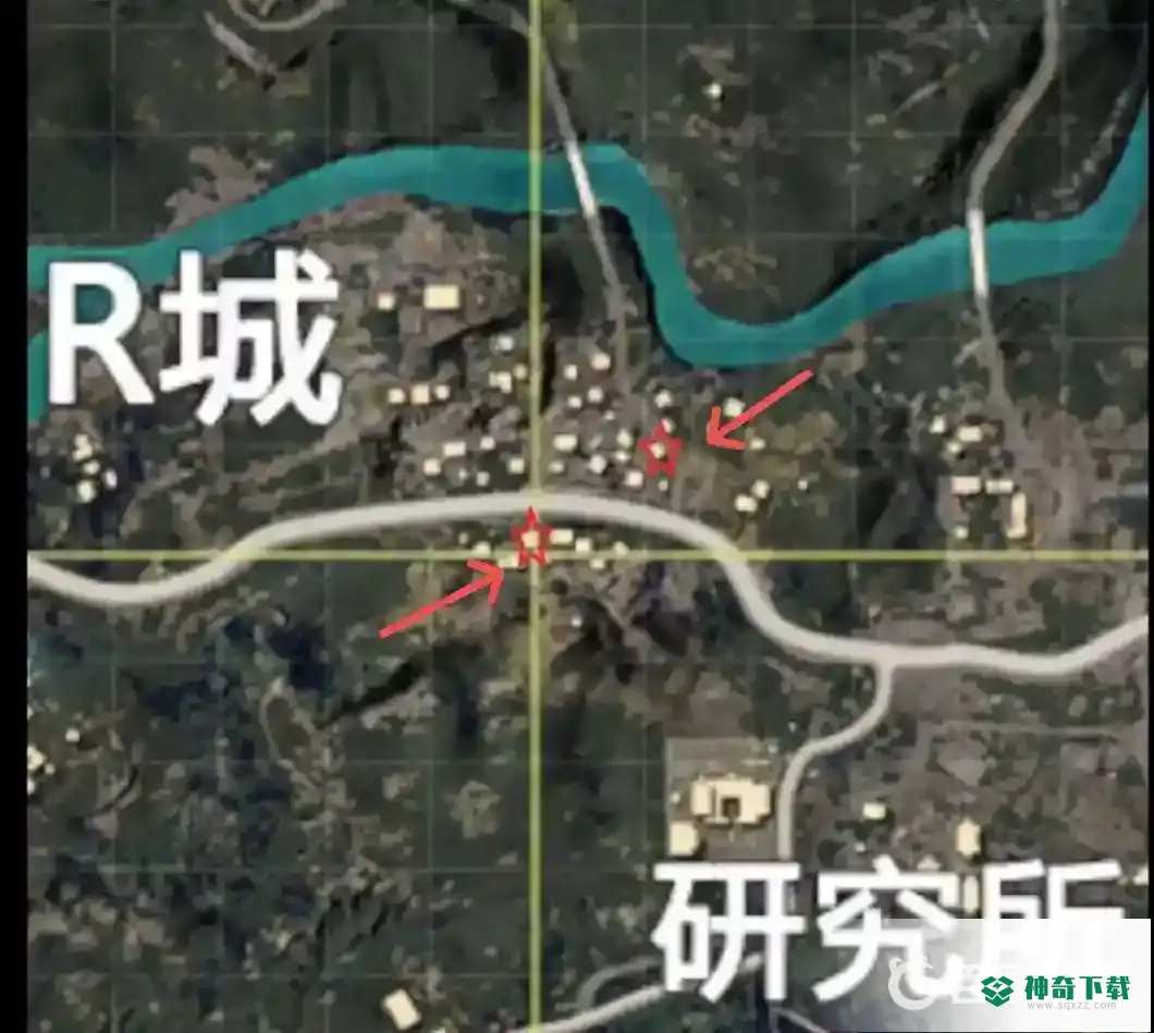 和平精英火力对决中军火库的位置在哪里？_和平精英教程_神奇下载