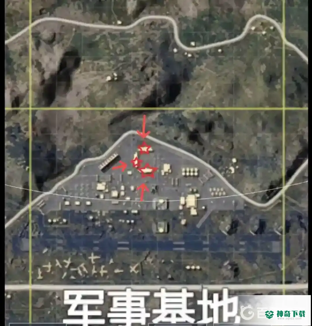 和平精英火力对决中军火库的位置在哪里？_和平精英教程_神奇下载