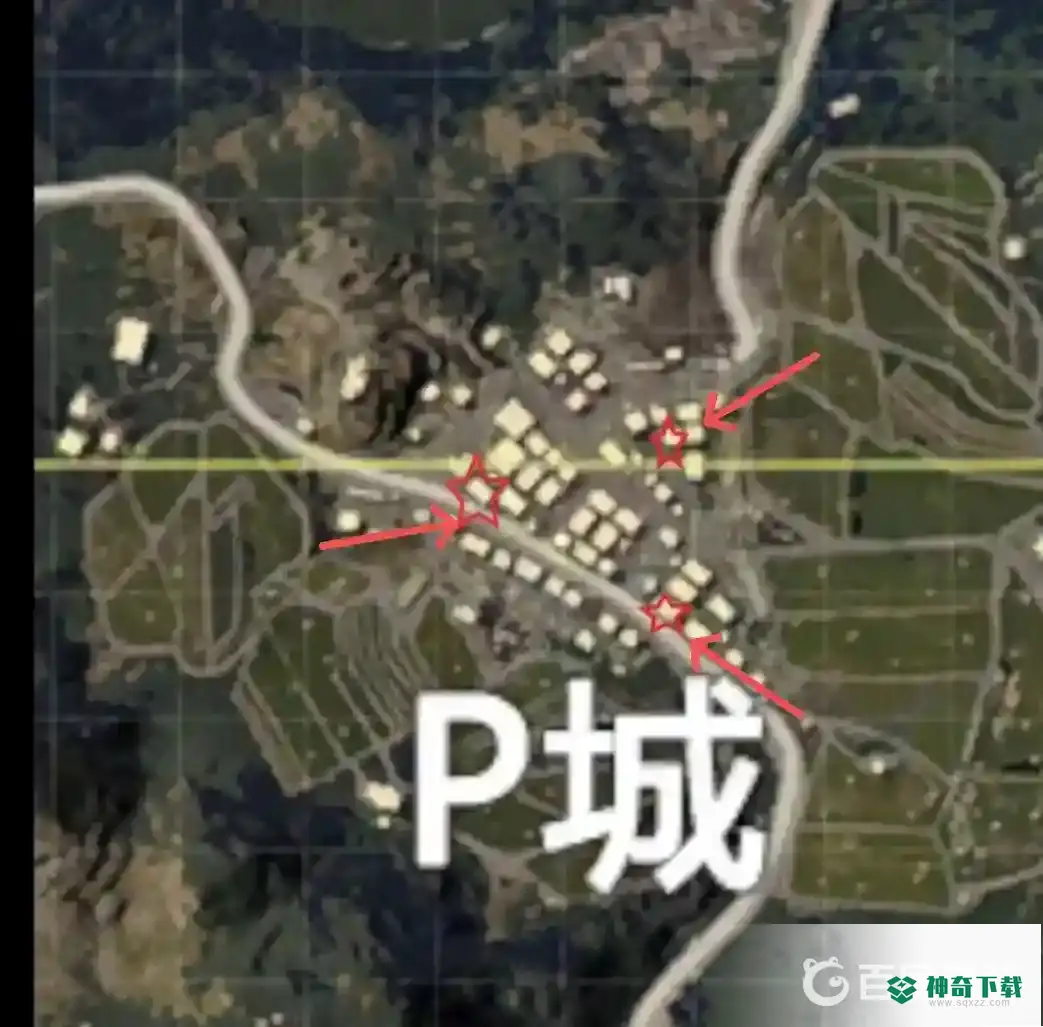 和平精英火力对决中军火库的位置在哪里？_和平精英教程_神奇下载