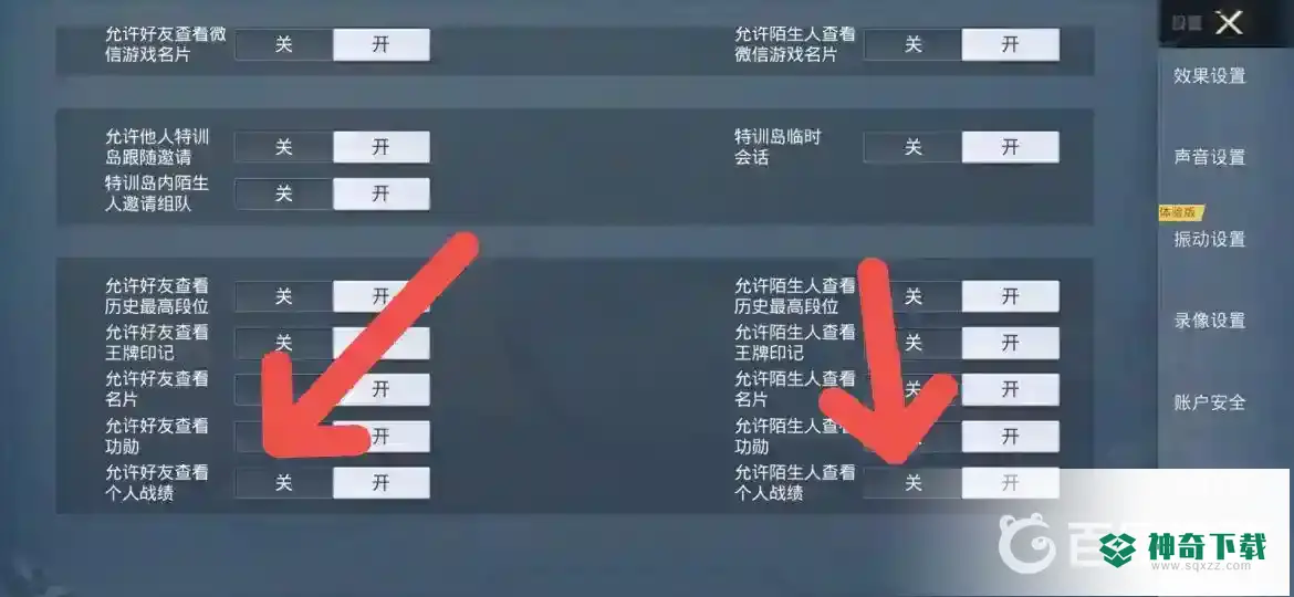 和平精英怎么隐藏个人kd？_和平精英教程攻略_神奇下载