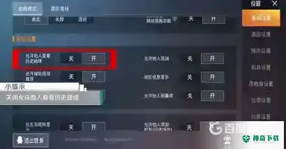 和平精英怎么隐藏历史战绩？_和平精英教程玩法_神奇下载
