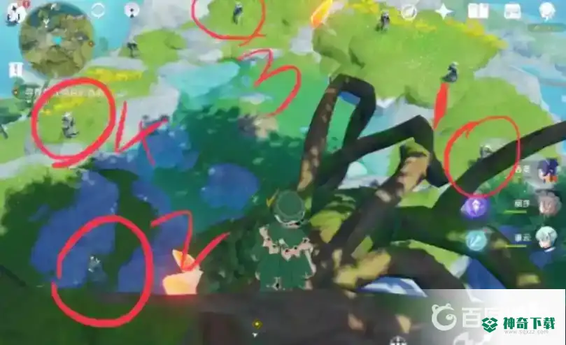 无妄坡石像点亮顺序？_原神玩法分享_神奇下载