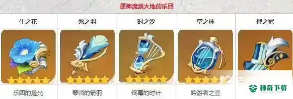 莫娜推荐什么圣遗物和武器？_原神教程_神奇下载