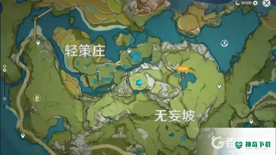 原神沿着岩尊像寻找碎片在哪？_原神教程分享_神奇下载