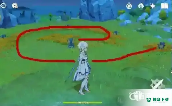 云来海六个岩属性柱子怎么开？_原神教程_神奇下载