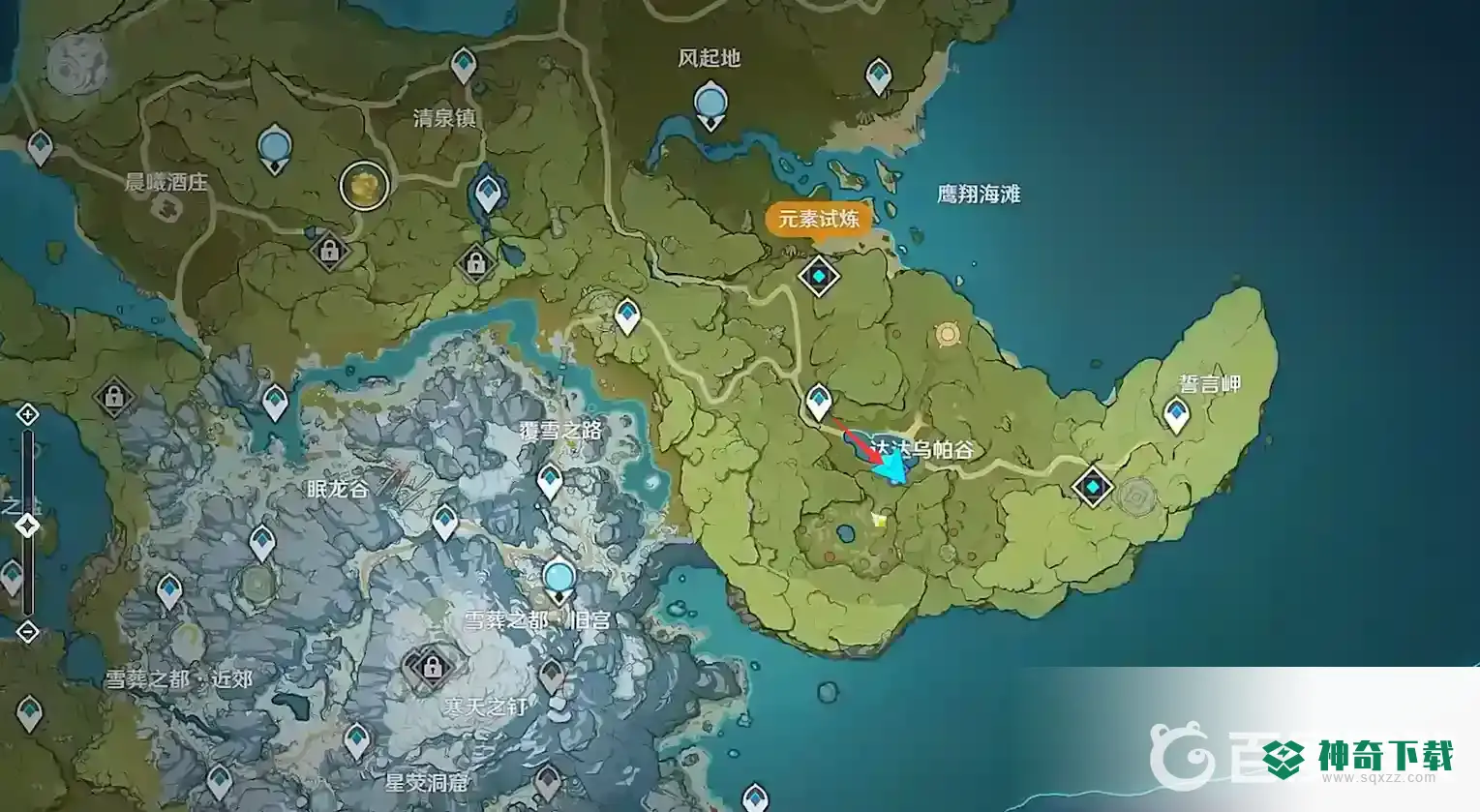 探索剑冢需要解除3个的封印在哪？_原神玩法分享_神奇下载