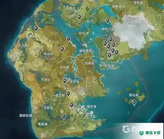 原神夜泊石在哪里采集？_原神教程攻略_神奇下载
