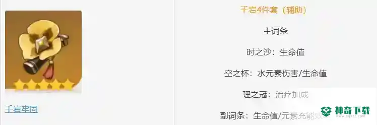 原神心海圣遗物推荐有哪些？_原神教程分享_神奇下载
