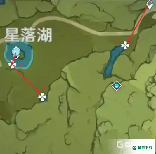 原神嘟嘟莲地图位置在哪里？_原神攻略教程_神奇下载