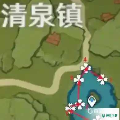 原神嘟嘟莲地图位置在哪里？_原神攻略教程_神奇下载