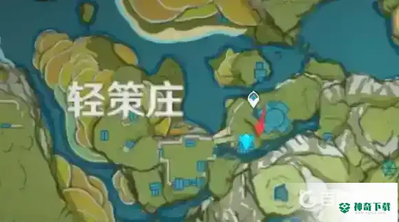 霓裳花推荐的采集路线和分布图？_原神攻略玩法_神奇下载