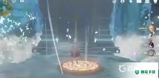 渌华池九个火柱子怎么解？_原神教程攻略_神奇下载