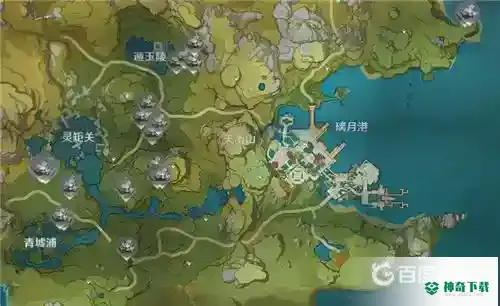 原神白铁矿位置在哪里？_原神攻略_神奇下载