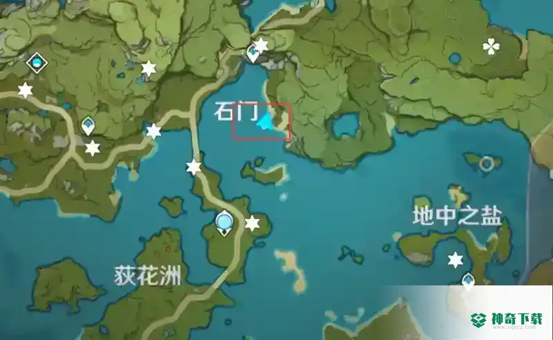 原神马尾位置在哪？_原神攻略教程_神奇下载