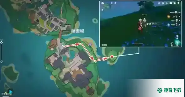 原神鲸井小弟手鞠在哪？_原神教程玩法_神奇下载