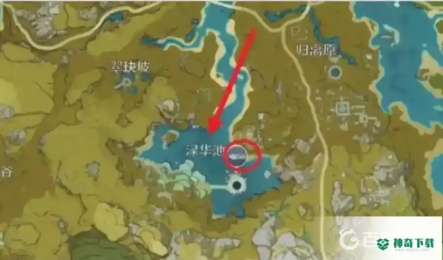 原神金赤假龙和锖假龙位置在哪？_原神教程攻略_神奇下载