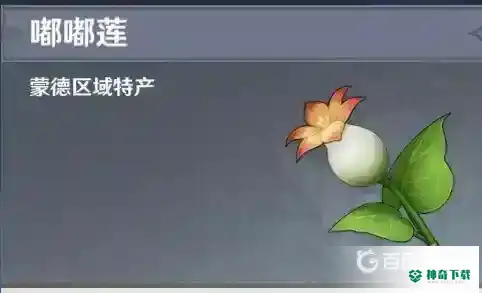 原神嘟嘟莲在哪采集？_原神教程攻略_神奇下载