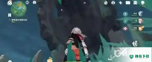 原神蛇神之首下面的那个门怎么开？_原神教程_神奇下载