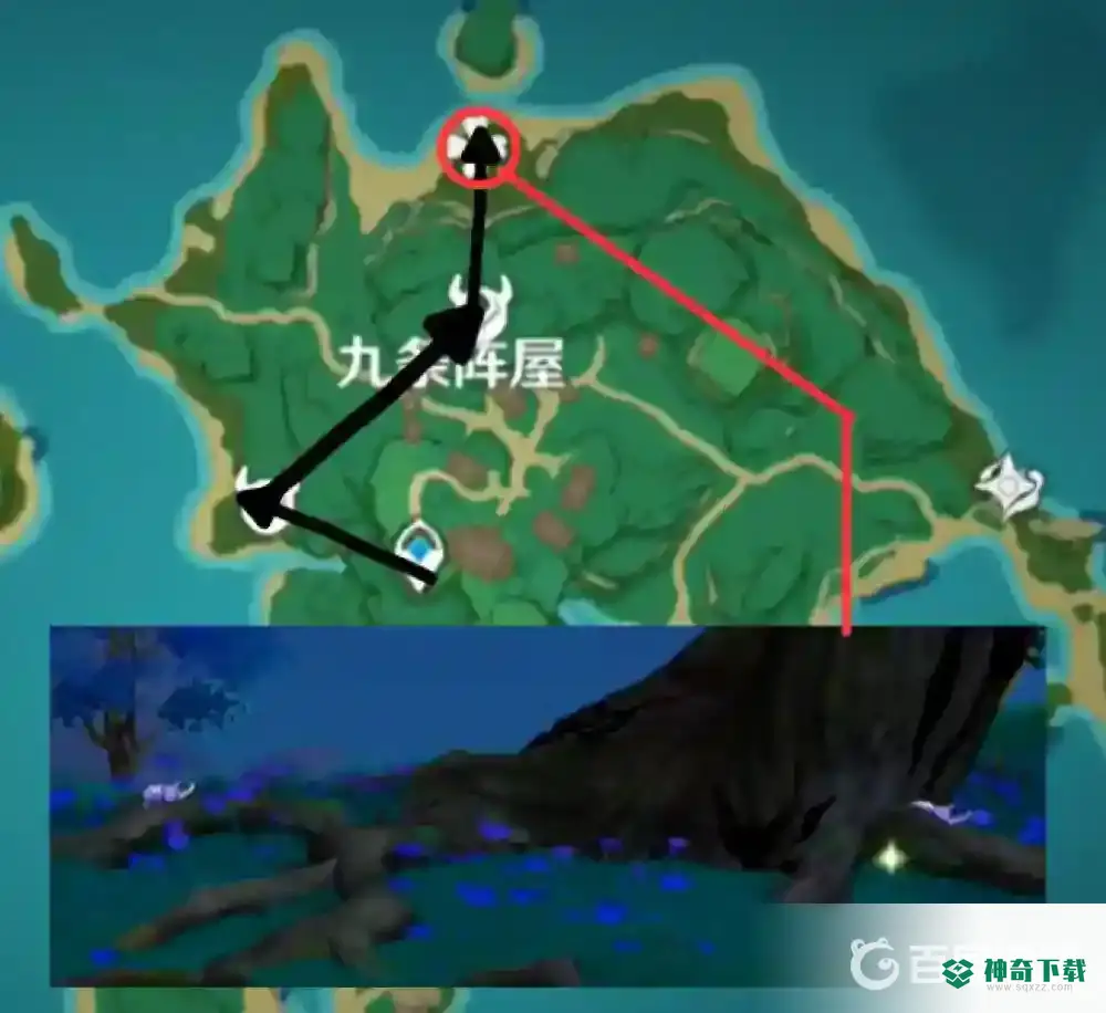 原神鬼兜虫采集路线是什么？_原神攻略玩法_神奇下载