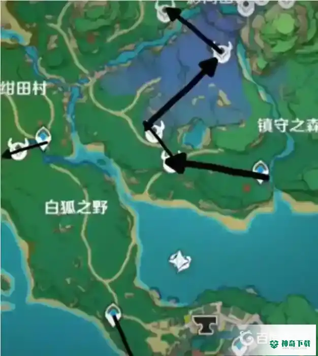 原神鬼兜虫采集路线是什么？_原神攻略玩法_神奇下载