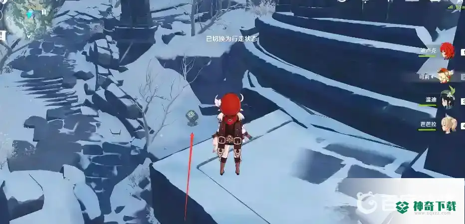 雪葬之都旧宫门怎么开？_原神攻略教程_神奇下载