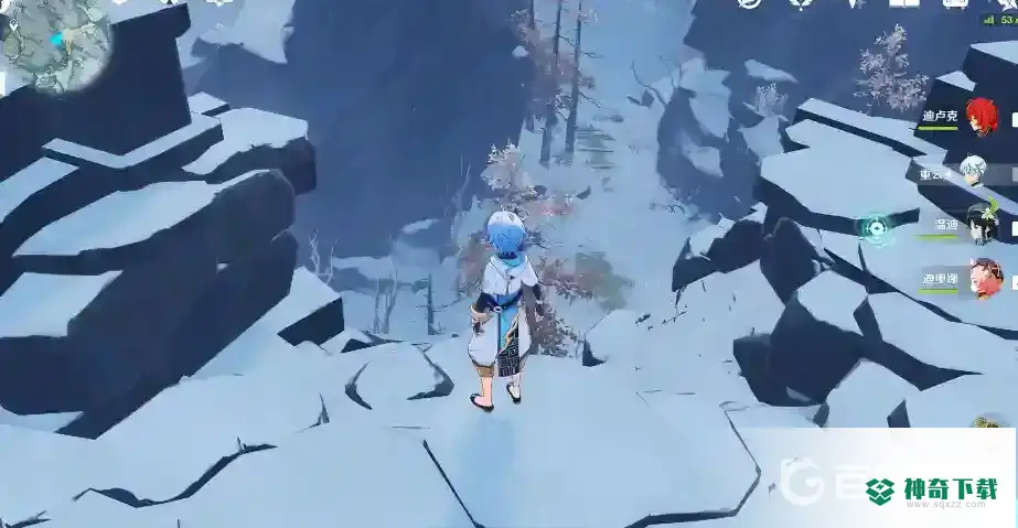 雪葬之都旧宫门怎么开？_原神攻略教程_神奇下载