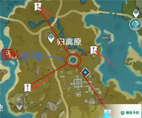 奇怪的圆盘在哪里？_原神攻略分享_神奇下载