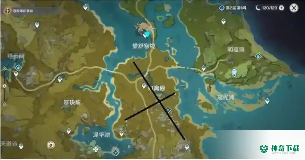 奇怪的圆盘在哪里？_原神攻略分享_神奇下载
